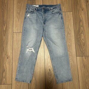 Gap Cheeky Straight Hi-Rise Denim jeans